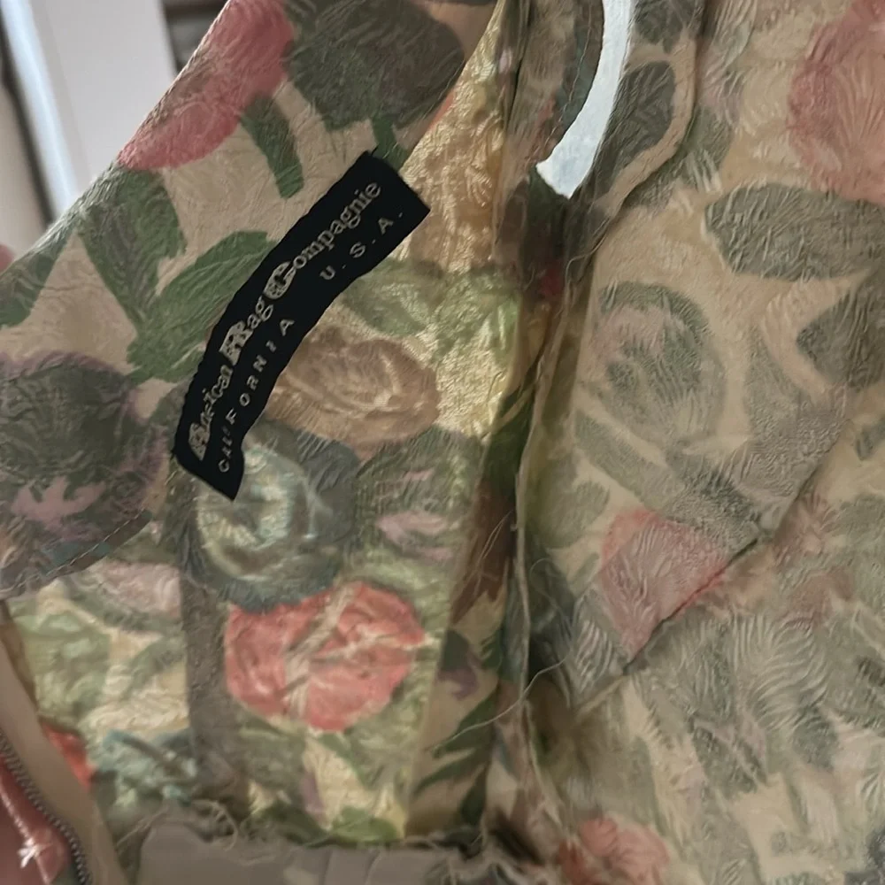 VTG American Rag CIE 1984 Compagnie California Brocade Mini Dress XS - Picture 6 of 6